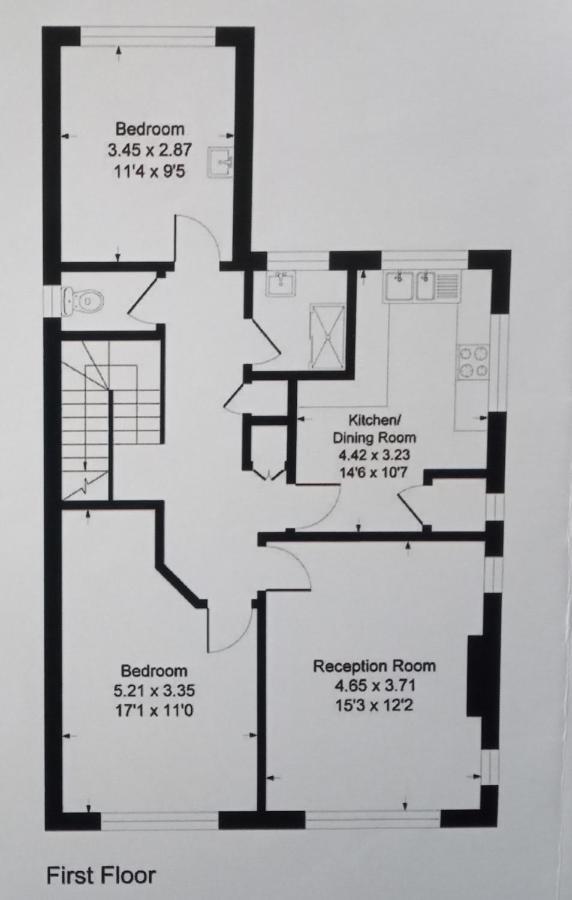 Large 2-Bedroom Maisonette With Free Parking Twickenham Esterno foto